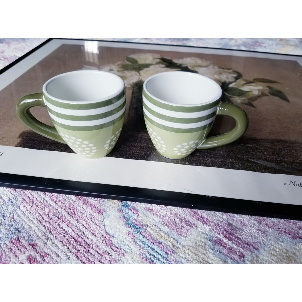 2 Ceramic Coffee Cups